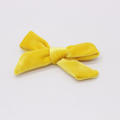 DIY Handmade Korean Flannel Girls Hairpin Creative Baby Children Bow Hair Accessories